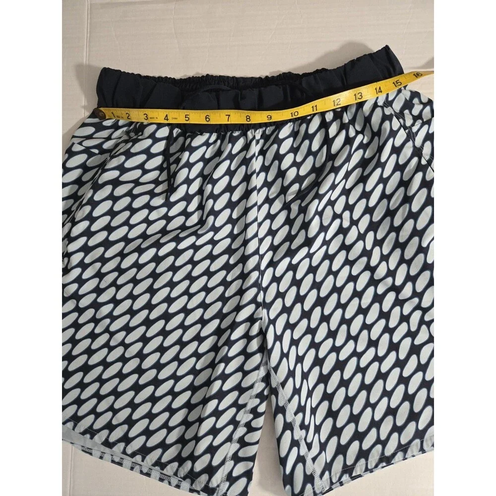 Adidas x Marimekko AeroReady Navy Blue Print Shorts Mens Size Large